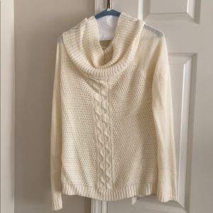 Cream sweater